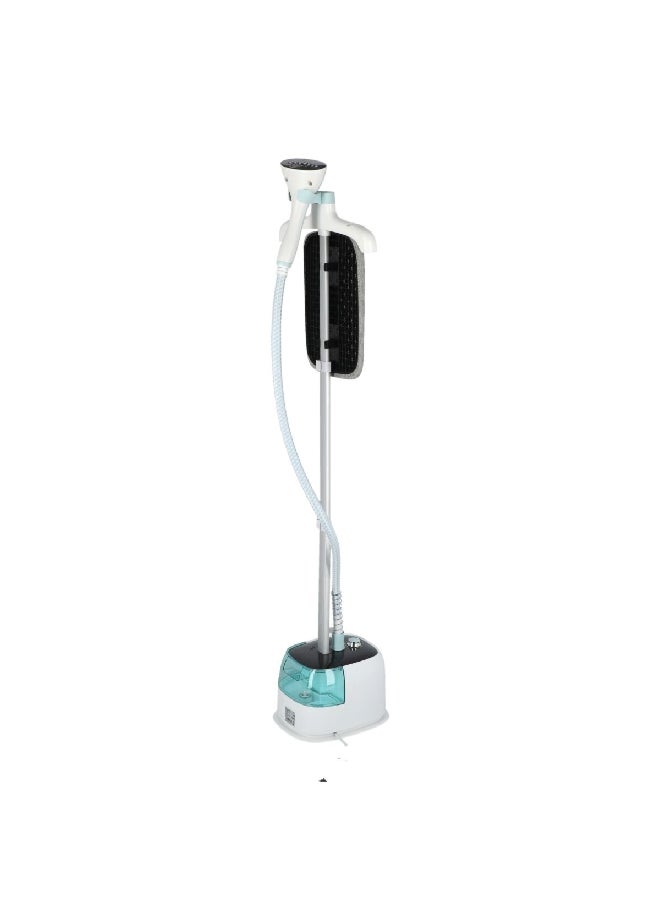 homix - 1800W Ergonomic Design Garment Steamer Blue 1.6 L - Image 1