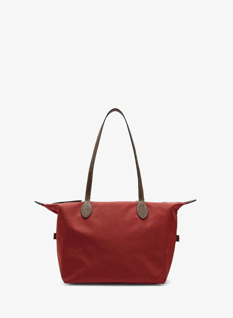 PARFOIS Red Plain nylon shopper bag for Women | Best Price UAE