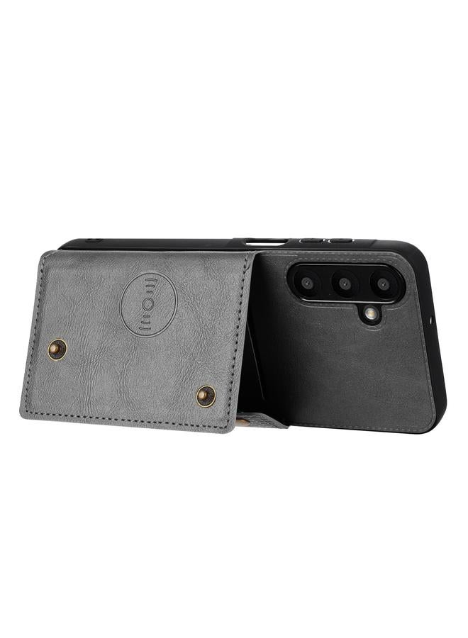 اس-توب جراب لهاتف Samsung Galaxy A26 5G مزود بفتحات بطاقات مزدوجة ومشبك مغناطيسي - Image 4