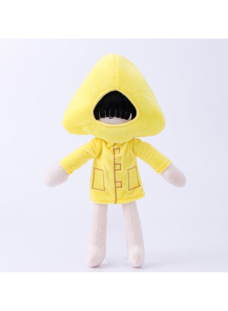general Little Nightmares Plush Six-Person Plush Toy, 11.8 inches, designed for gaming enthusiasts - Image 1