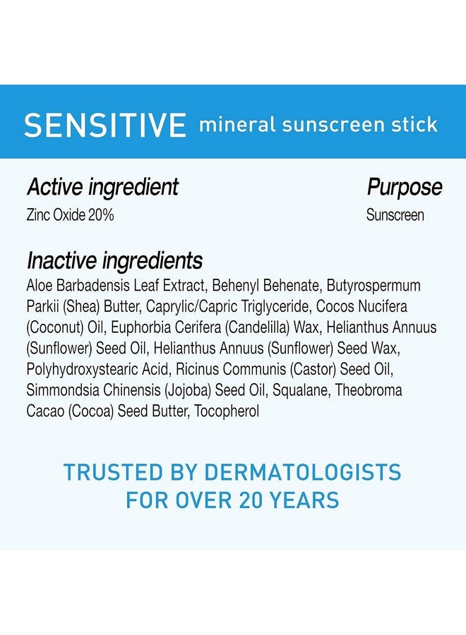 BLUE LIZARD Spf#50+ Sensitive Stick Australian Sunscreen 0.5 Ounce (Pack Of 6) - Image 2