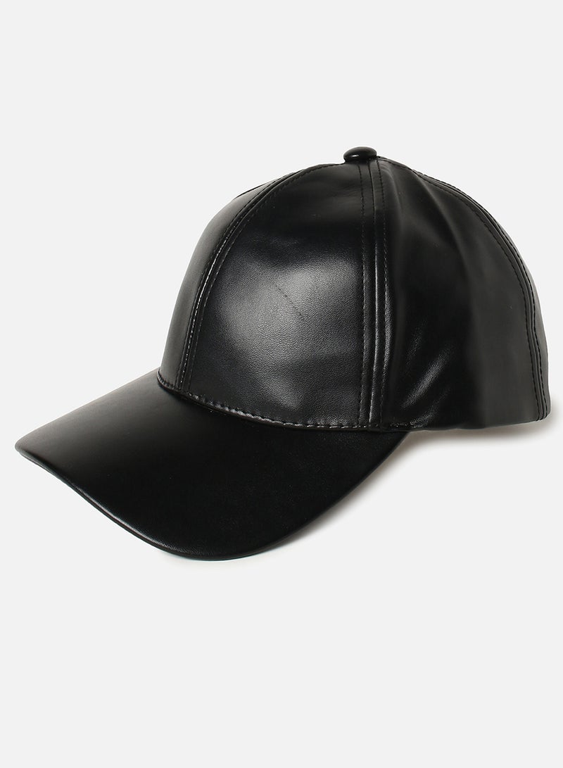 Haute Sauce Black Solid Baseball Cap  - Image 3