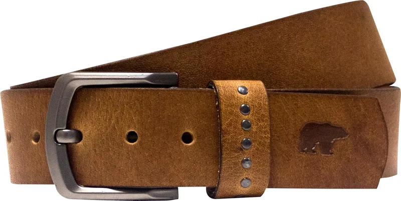 Bad Bear Bad Bear Men's Leather Belt 19.01.01.005 Black