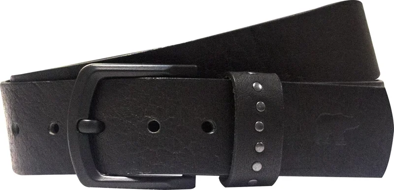 Bad Bear Bad Bear Men's Leather Belt 19.01.01.005 Black