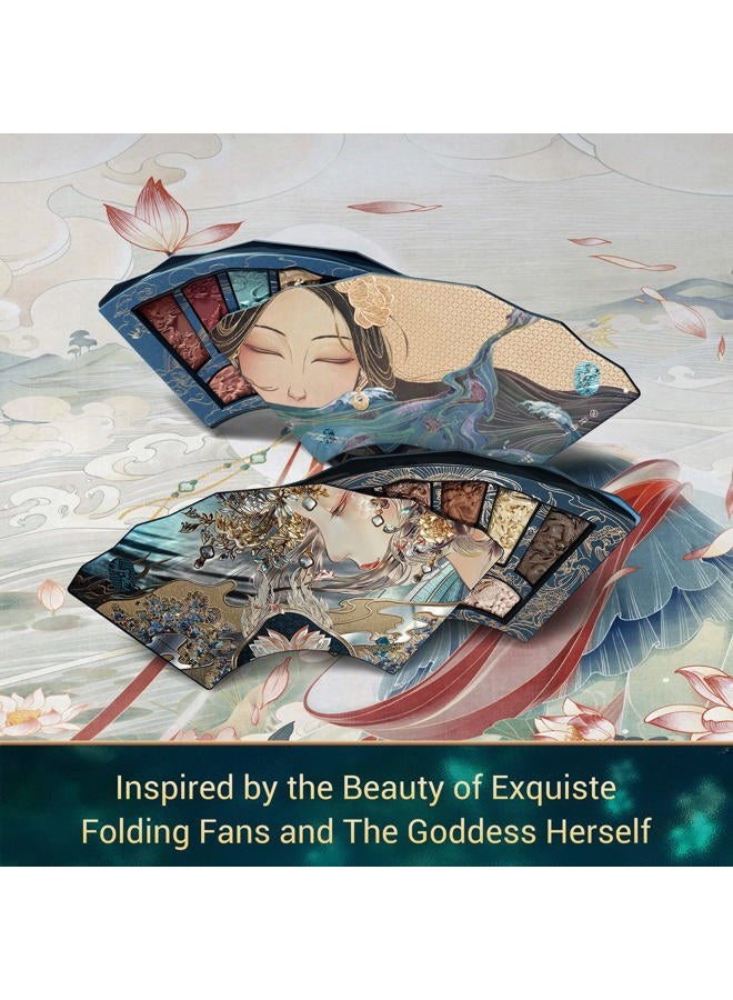 Florasis Floral Engraving Odey Makeup Palette (The Encounter) - Image 5