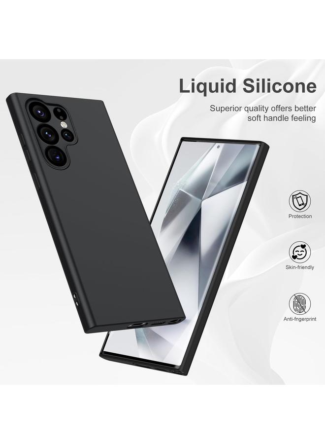 S-TOP Case For Samsung Galaxy S25 Ultra 5G MagSafe Magnetic Liquid Silicone Phone Case - Image 2