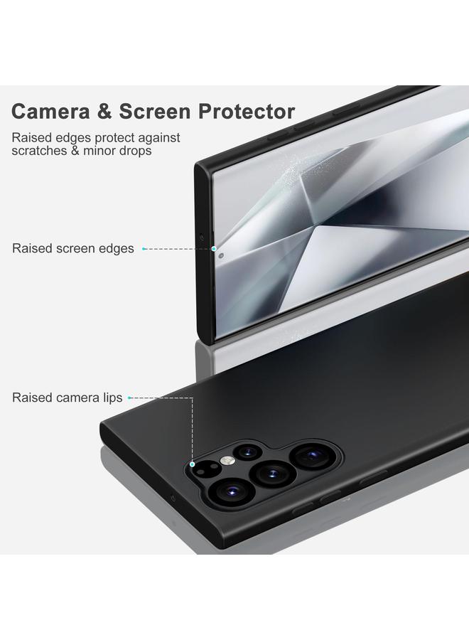 S-TOP Case For Samsung Galaxy S25 Ultra 5G MagSafe Magnetic Liquid Silicone Phone Case - Image 5