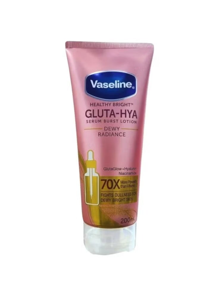 Vaseline Gluta-Hya Serum Burst Lotion (FLAWLESS BRIGHT & DEWY RADIANCE) Pack of 2 - Image 3