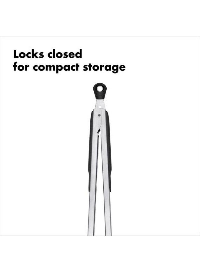 OXO Good Grips 12-Inch Tongs With Nylon Heads - Image 5