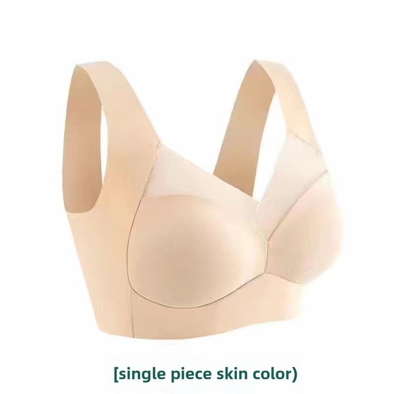 سوتيان رياضي بدون خياطة من حرير الثلج الصيفي للنساء بلون القهوة - Image 4