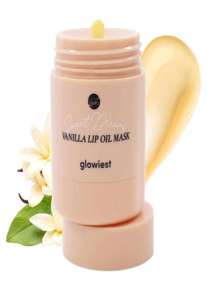 Glowiest Sweet Dreams Lip Oil Mask - Vanilla | Hydrating Lip Oil-Gel, Extra Moisture, Long-Lasting Nourishing, K-Beauty - Image 1