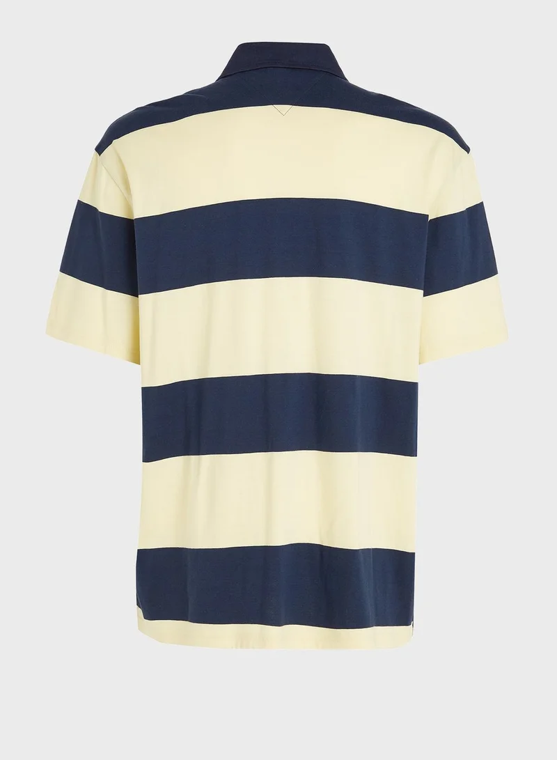 TOMMY JEANS Colorblock Polo