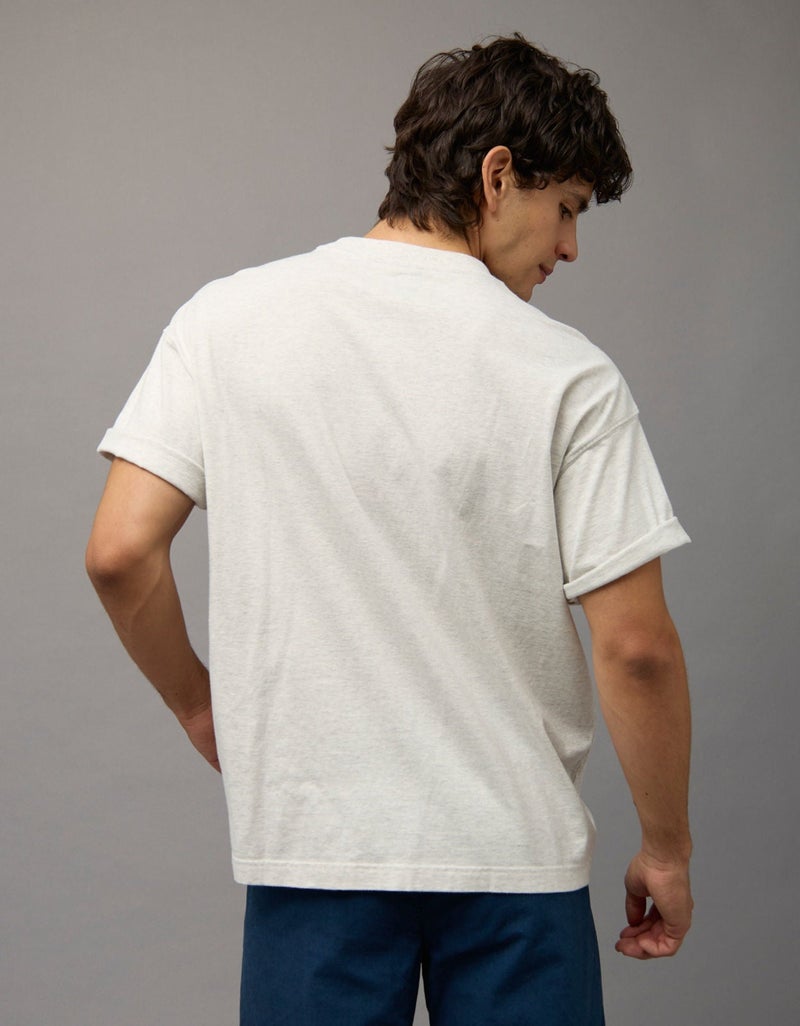 American Eagle AE Oversized Graphic T-Shirt - Image 2
