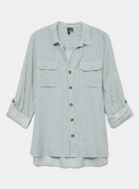 VERO MODA Womens Bumpy Longsleeve Shirt
