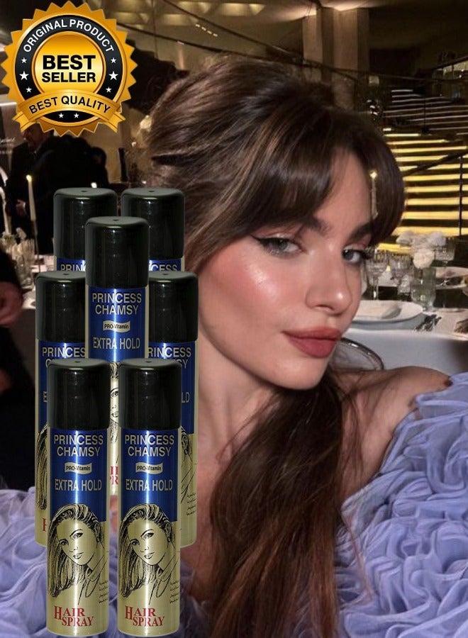 برينسس شامسي 7 قطع بخاخ اكسترا هولد للشعر 90مل - Image 1