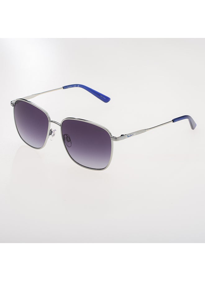 Pepe Jeans نظارة شمسية رجالية مربعة - PJ5200 - مقاس العدسة: 56 ملم  - Image 2