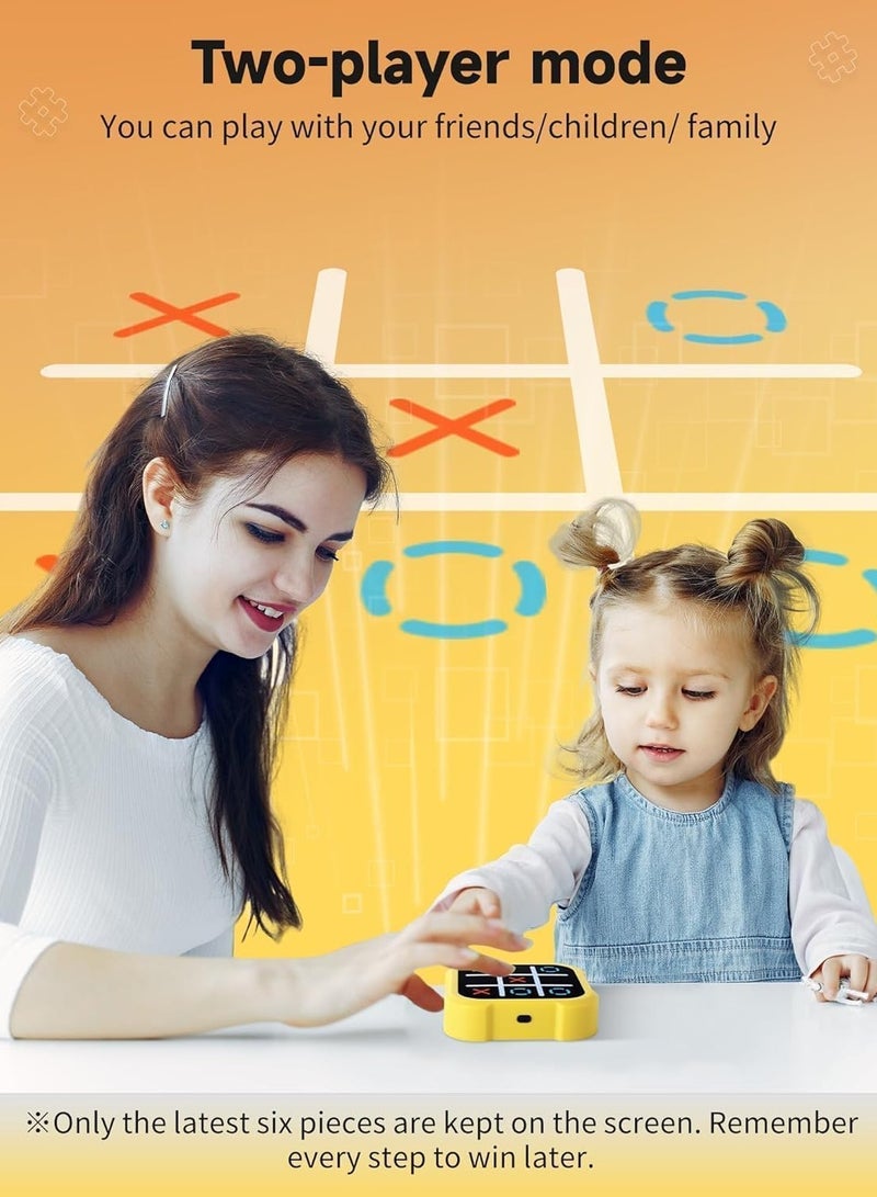 general Tic Tac Toe Bolt Game Board Games for Travel 3-in-1 Portable Handheld Puzzle Game for Kids Boys and Girls Board Games for Adults Family Game for All Ages - Image 5