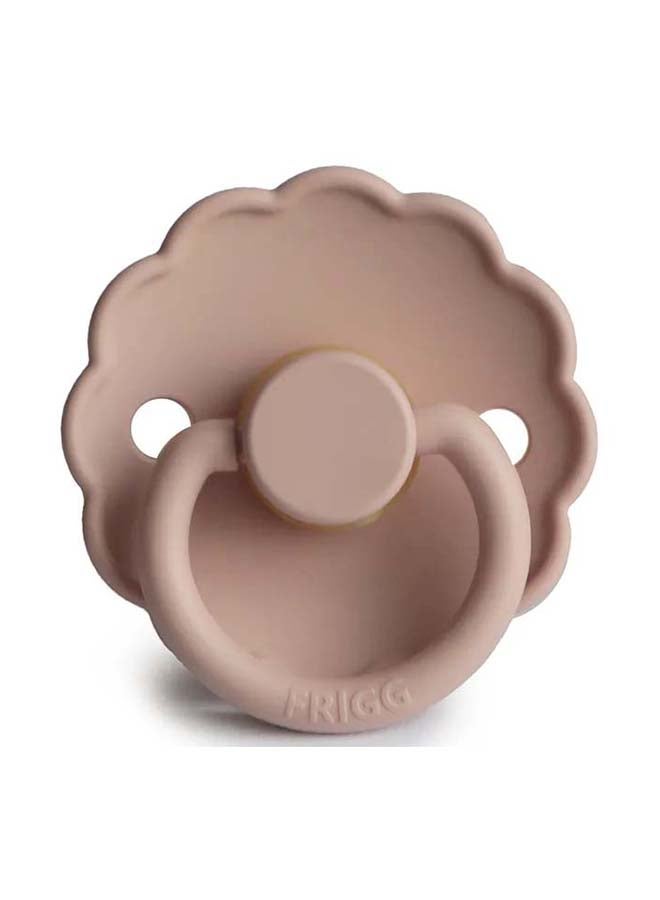 FRIGG Daisy Latex Baby Pacifier 6-18M 2-Pack Blush/Cotton Candy - Size 2 - Image 2