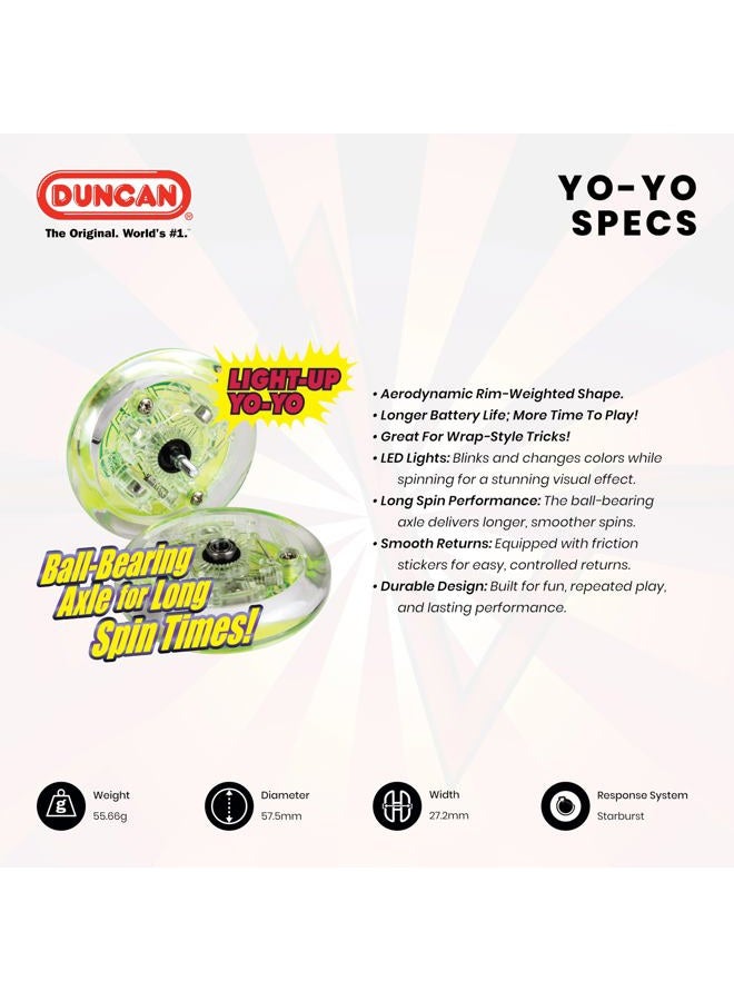 Duncan Toys Limelight LED Light-Up Yo-Yo, Varying Colours - Image 4