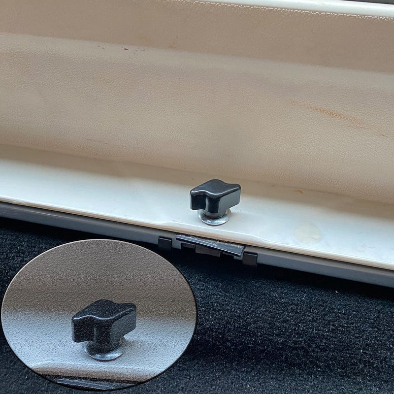 Bentolin مجموعة براغي وصواميل سريعة الإزالة للغطاء الصلب العالمي متوافقة مع جيب رانجلر YJ TJ JK JKU 1995-2018 الرياضية والصحراوية والحرية والروبيكون X و Unlimited X بابين 4 أبواب - Image 5