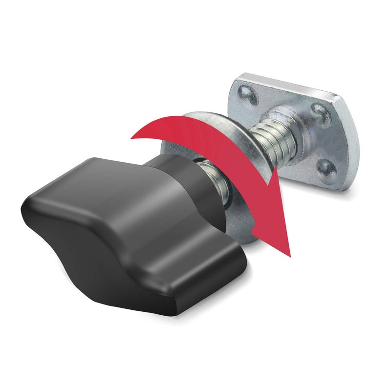 Bentolin مجموعة براغي وصواميل سريعة الإزالة للغطاء الصلب العالمي متوافقة مع جيب رانجلر YJ TJ JK JKU 1995-2018 الرياضية والصحراوية والحرية والروبيكون X و Unlimited X بابين 4 أبواب - Image 2