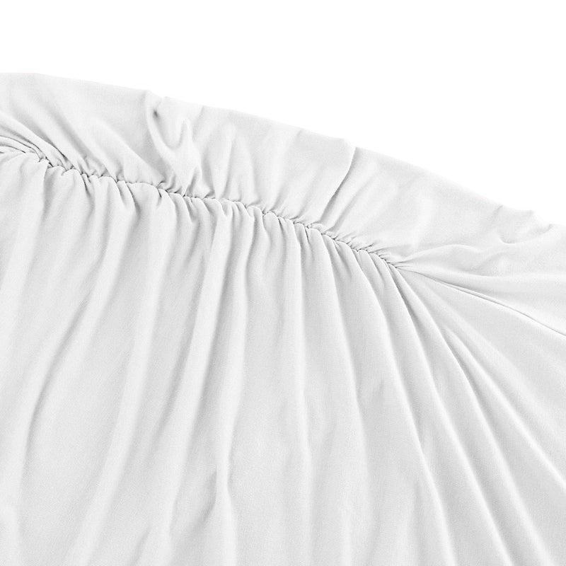 Peauty White Maternity Tops Maternity Clothes Maternity Shirts Pregnancy Clothes for Women Side Ruched Maternity T Shirts Casual Summer (White M) - Image 4