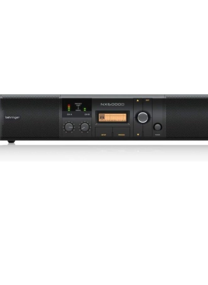 behringer - Behringer Power Amplifier 2x3000W @ 4Ohm / 2x1600W @ 8Ohm w/ DSP Control SmartSense Lo - Image 1