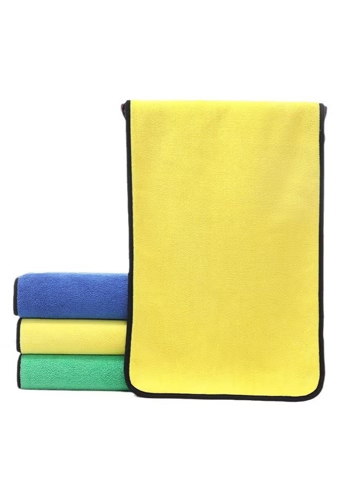 3-Pieces Car Drying Microfiber Towel - Image 1