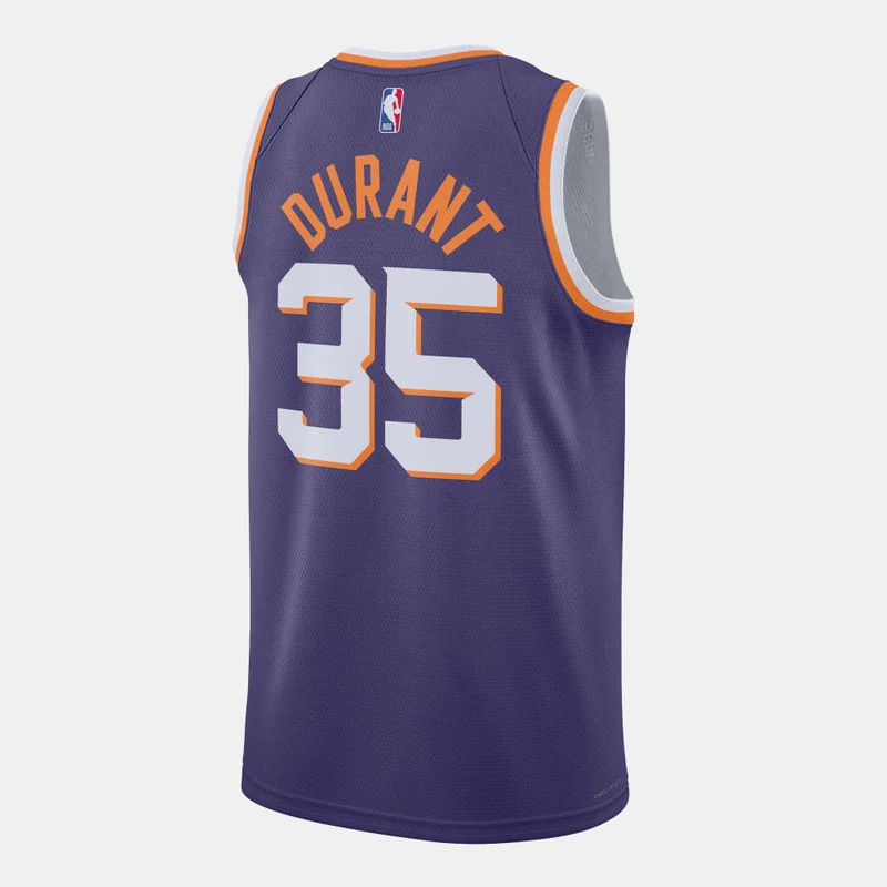 Nike Purple NBA Phoenix Suns 2023/24 Icon Edition Dri-FIT Swingman Jersey for Men | Best Price UAE