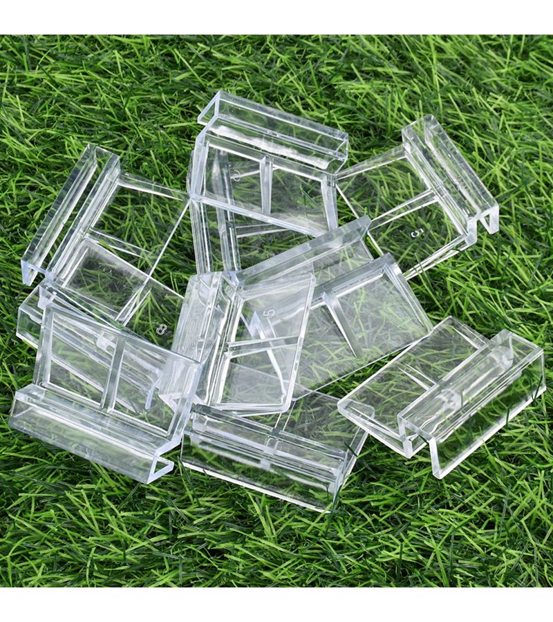 Aquarium Glass Cover Support Clips 8mm 10pcs for Fish Tank - Image 5