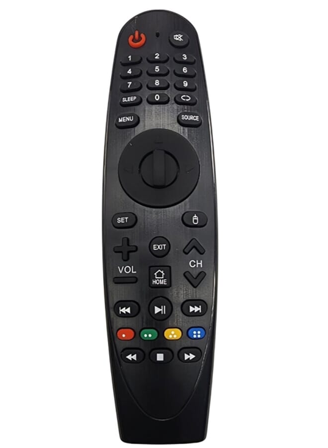 Zaboon Replacement Remote Control Compatible With W Box Kt50Bf Satellite Receiver - Image 1