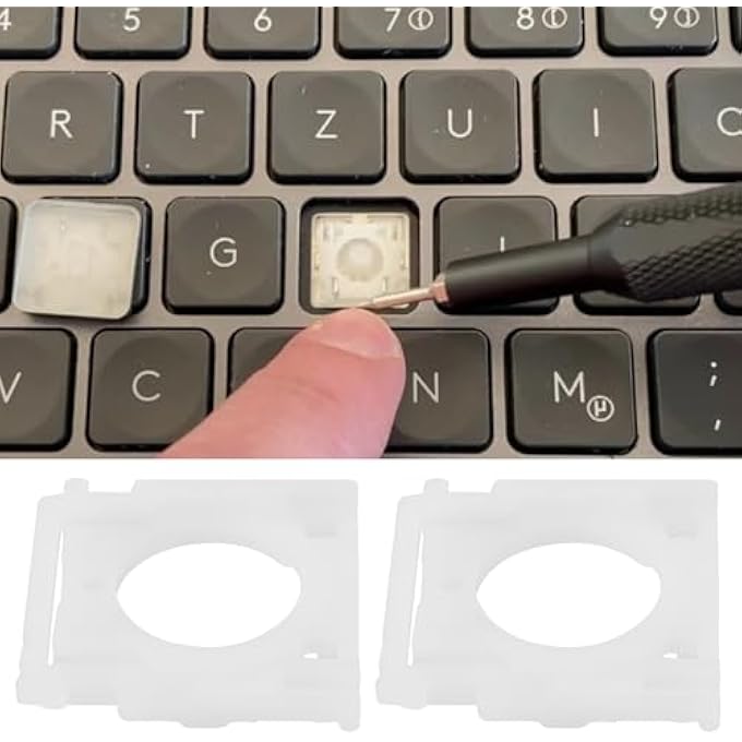 PACK OF 2 KEYBOARD HINGES MECHANICAL KEYBOARD KEY SUPPORT BRACKETS KEYCAP HINGE CLIPS COMPATIBLE WITH LOGITECH MX KEYS KEYBOARD - Image 3