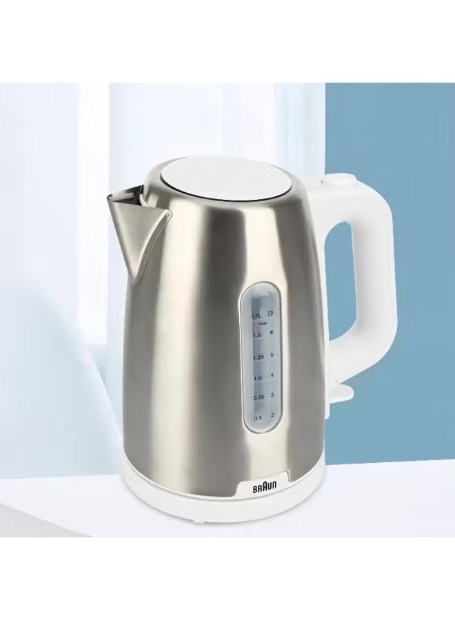 Braun 2200W electric kettle 304 stainless steel automatic shut-off water boiler with anti-scalding filter WK1500 - Image 3