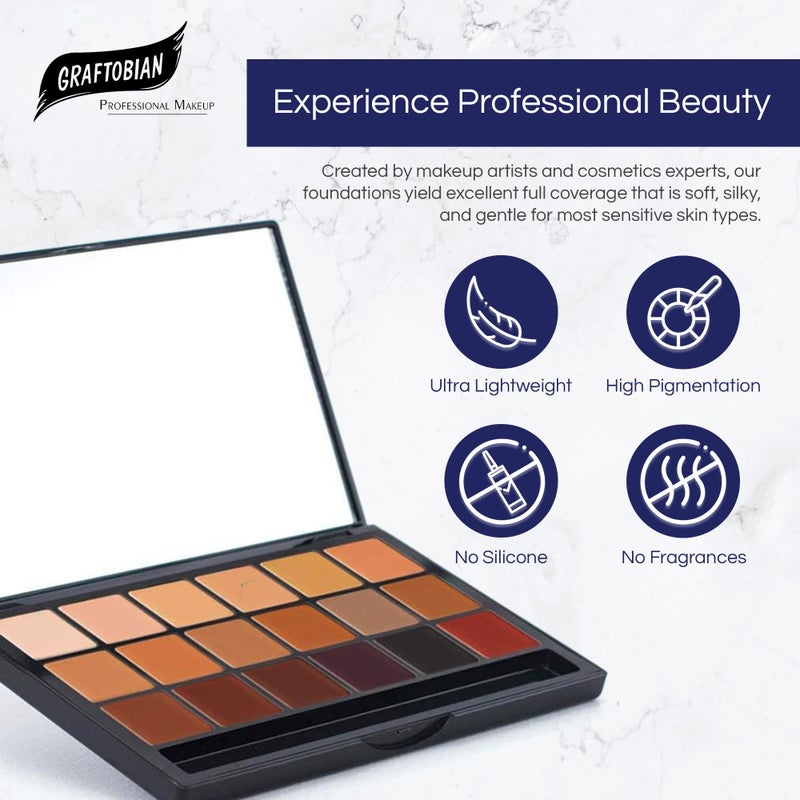 جرافتوبيان علبة ألوان ظلال عيون كريمية عالية الوضوح - Image 3