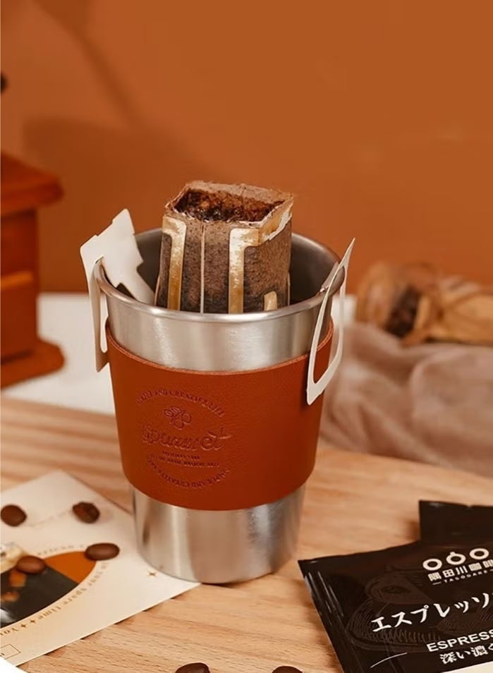 VarietyVoyageD Coffee Maker Gift Basket Set With Portable Hand-held Gift Box, Hand Brewing Coffee Accessories Kit Gift for Coffee Lovers, Birthday gift Wedding, Party Souvenir - Image 3