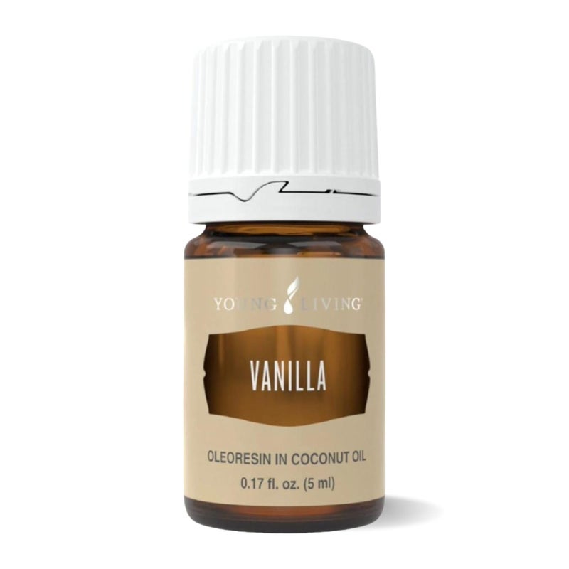 Young Living Vanilla 5ml Essential Oil - Warm, Soothing Aroma - Aromatic Diffuser or Topical use - Natural Sweet Scent - Vanilla Planifolia with Fractioned Coconut Oil - Image 1