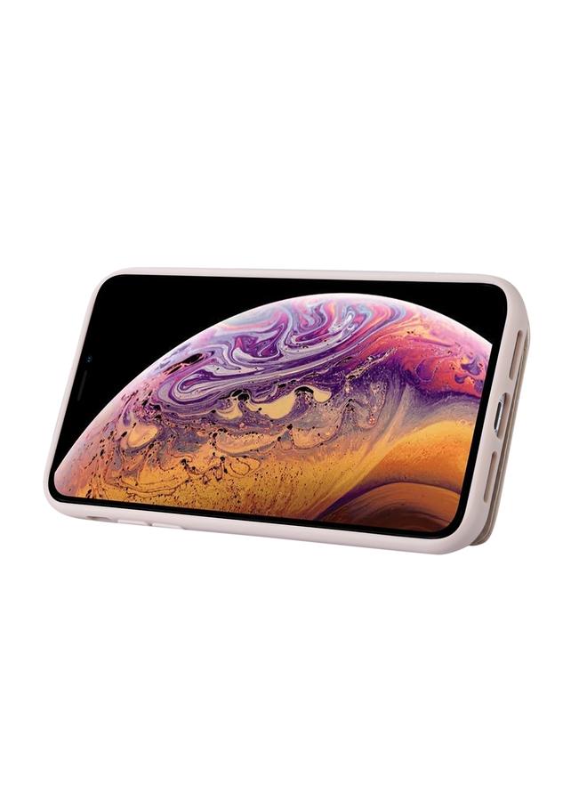 اس-توب جراب لهاتف iPhone XS Max مع حامل بطاقات أفقي وحلقة وحبل مزدوج - Image 5