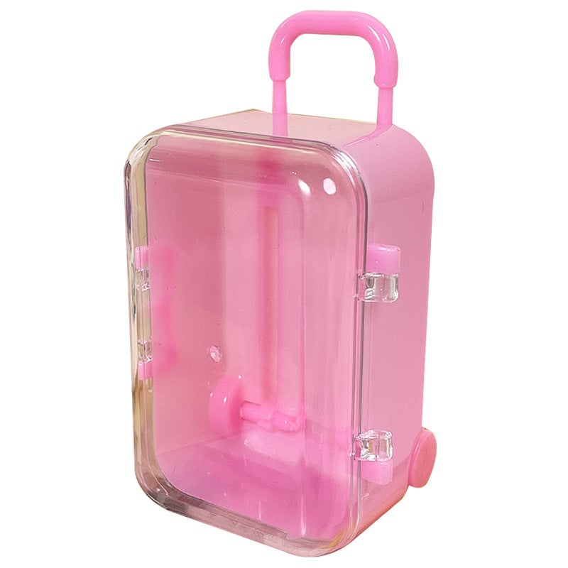 Creative Mini Trolley Case Storage Box, Desktop Jewelry Organizer & Wedding Candy Box - Image 5