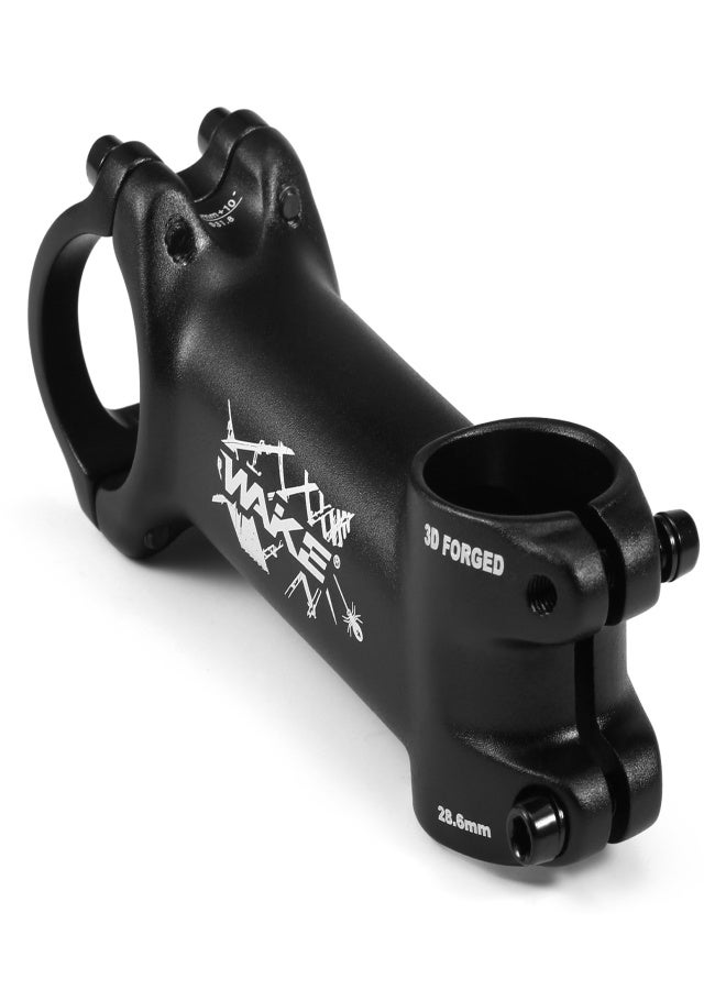 وايك جذع دراجة بزاوية 10 درجات، جذع دراجة فائق الخفة، جذع دراجة جبلية/طريقية لمقود دراجة بقطر 31.8 مم - Image 4