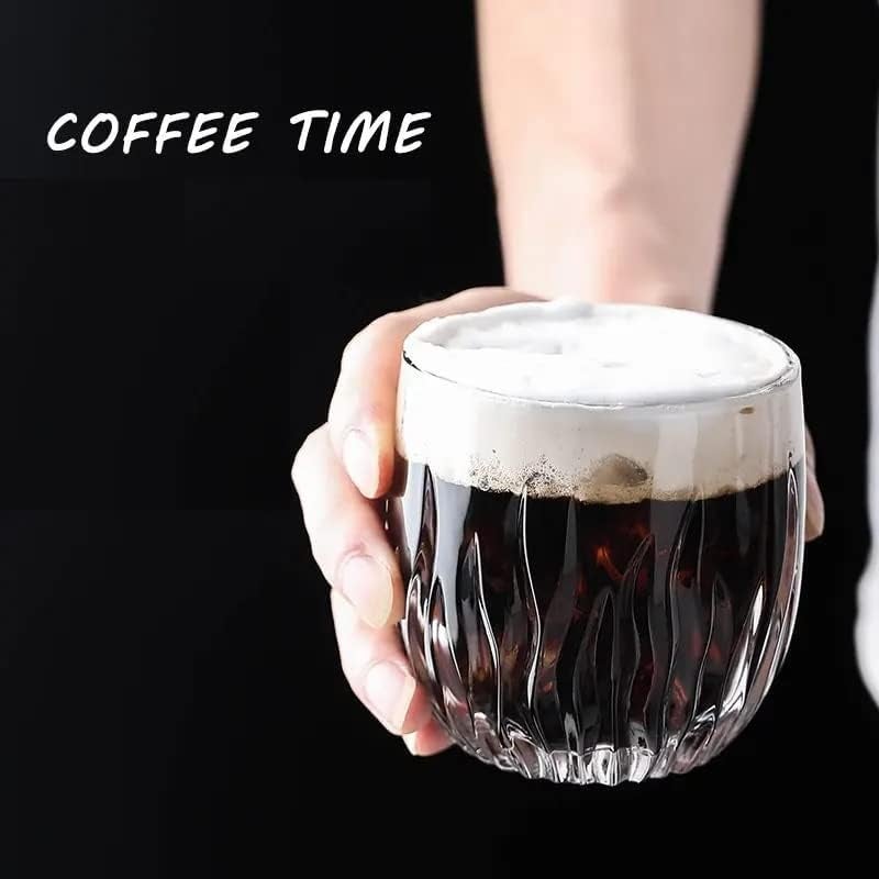 Dimitra Dimitra Water Glass Set JuiceGalss for Drinking Water Juice Cold Drink Cocotail Beer Juice Glass for Dining Table Gass Setfor returants 280ml 6 pcs Set - Image 3