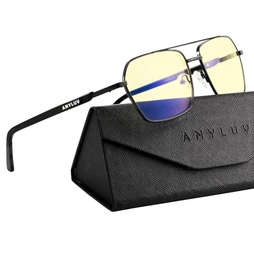 ANYLUV Blue Light Glasses Men/Women, Blue Light Blocking Glasses, Computer Screen Blocker Eyes Protection Glasses - Image 1