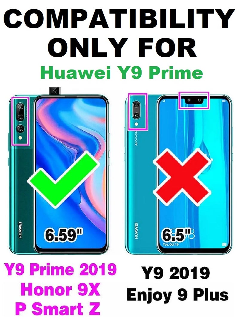 we3 Tempered Glass Screen Protector Anti-Spy Privacy Designed For Huawei Y9 Prime Full Glue Edge to Edge Full Screen Coverage And Bubble Free - Image 3