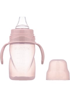 Mamajoo Non-Spill Educational Cup with Handle Powder Pink 270 ml Anti-Colic Spout  - Image 2