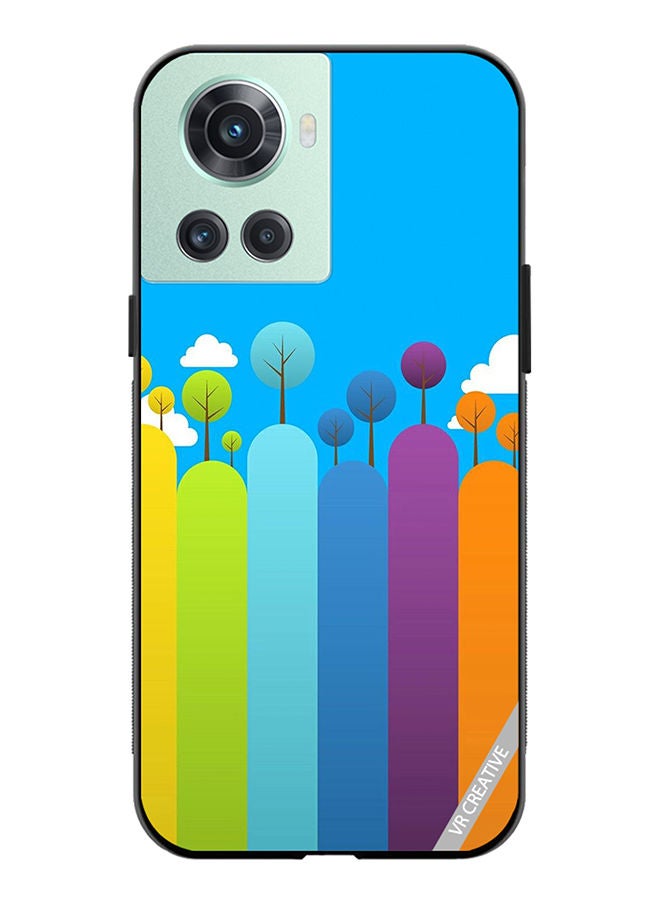 VR CREATIVE Protective Case Cover For OnePlus 10R Nature Design Multicolour - Image 1