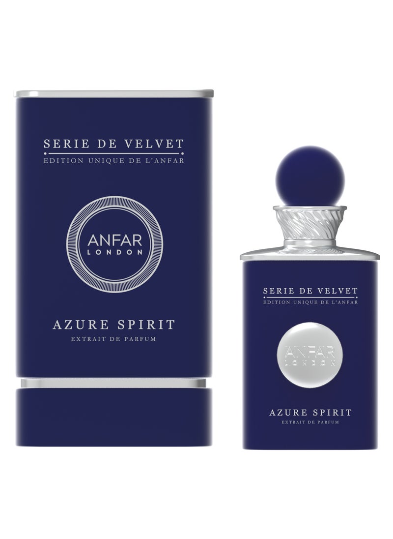 Anfar AZURE SPIRIT Extrait de Parfum Pour HOMME, Notes: Mint, Green Apple, Lemon, Tonka Bean, Ambroxan,FOR MEN,100ML  - Image 1
