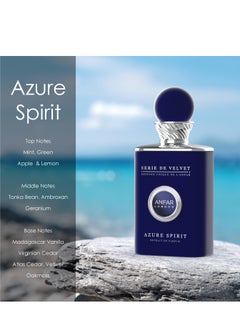 Anfar AZURE SPIRIT Extrait de Parfum Pour HOMME, Notes: Mint, Green Apple, Lemon, Tonka Bean, Ambroxan,FOR MEN,100ML  - Image 3