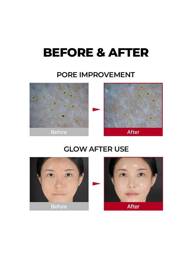 LACTO Collagen Wrapping Mask，MDP+ RED LACTO COLLAGEN WRAPPING MASK, Glowy Skin, Skin Elasticity, Pore Lifting 75 ml - Image 3
