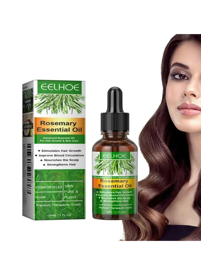 EELHOE Rosemary Oil For Hair And Scalp Helping Thicken And Straighten Hair 30 ML - Image 2