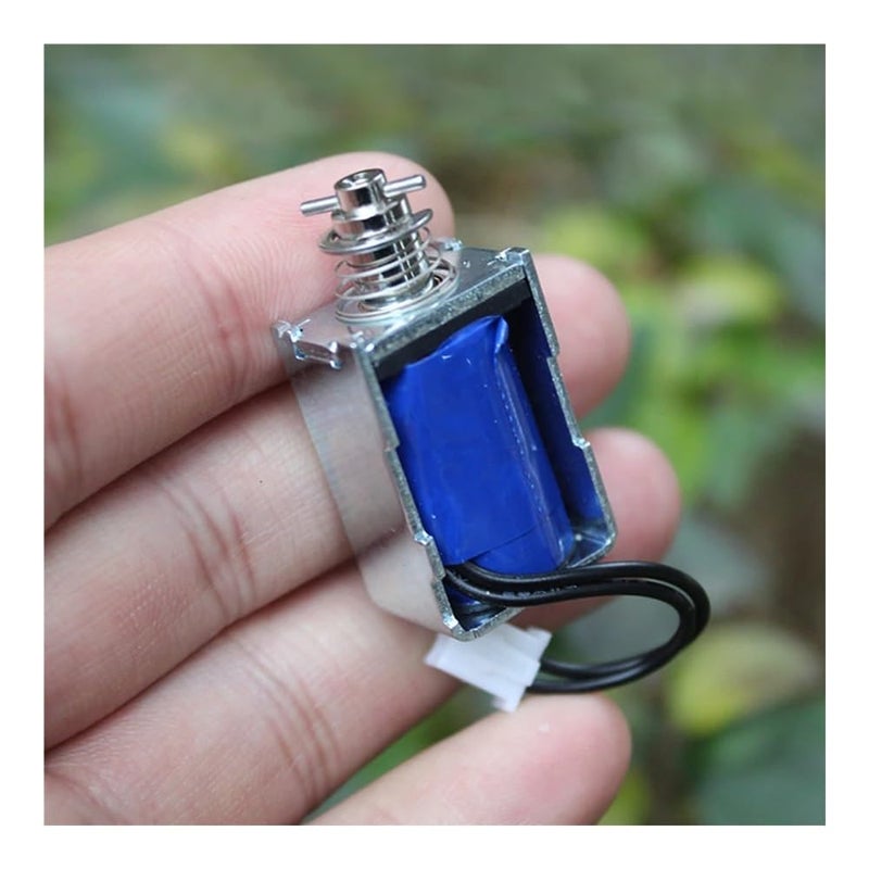 Open Frame Push Pull Solenoid Electromagnet 5V 6V 9V 12V DC Magnetic Stroke - Image 3