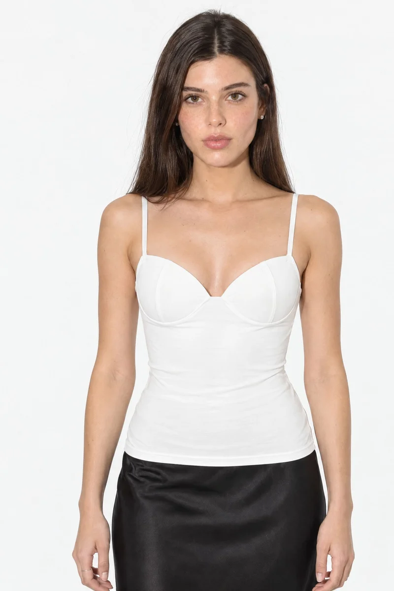 بوسيم BUSEM Slim Fit Corset Crop Blouse